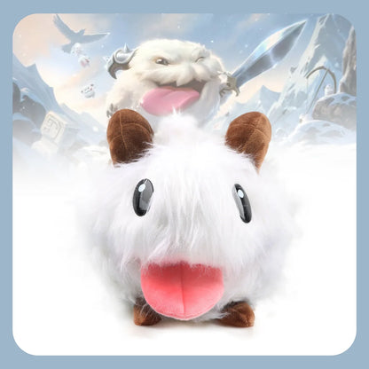 League of Legends Poro Plush Doll – Soft Game Character Toy