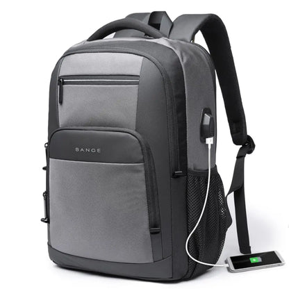 Laptop Backpack 15.6" with USB Charging Port – Waterproof Travel Bag