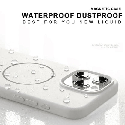 Magnetic Phone Case Iphone 15 14 16 Plus 11 12 13 17 Pro Max Air Shockproof Silicone Cover Magsafe