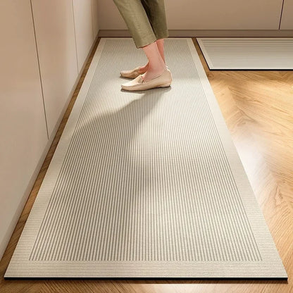 Non-Slip Kitchen Floor Mat – Wabi-Sabi Absorbent Rug