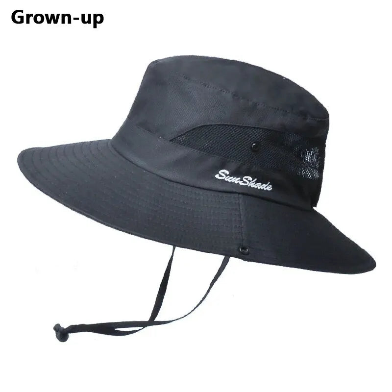 Wide Brim Sun Hat – Foldable Outdoor UV Protection Hat