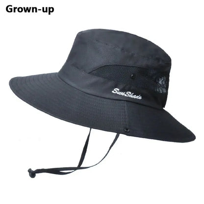 Wide Brim Sun Hat – Foldable Outdoor UV Protection Hat