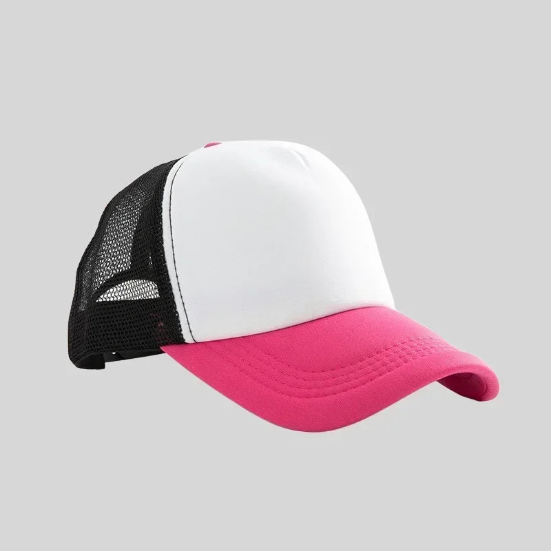 Custom Logo Trucker Hat – Personalized Mesh Baseball Cap
