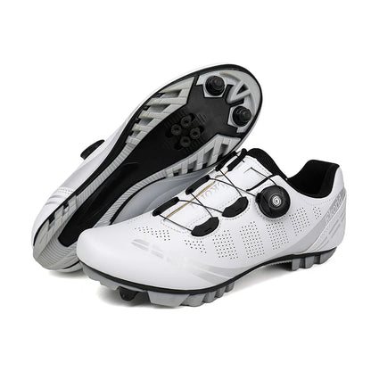 Cycling Shoes Unisex MTB Road Bike Lock Shoes Breathable Non-Slip