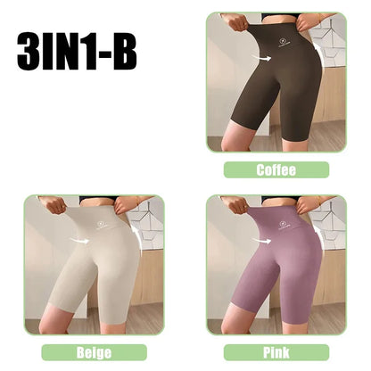 High Waist Biker Shorts for Women – Push Up Gym Cycling Yoga Leggings