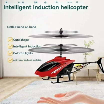 Mini RC Helicopter Toy for Kids – Rechargeable Remote Control