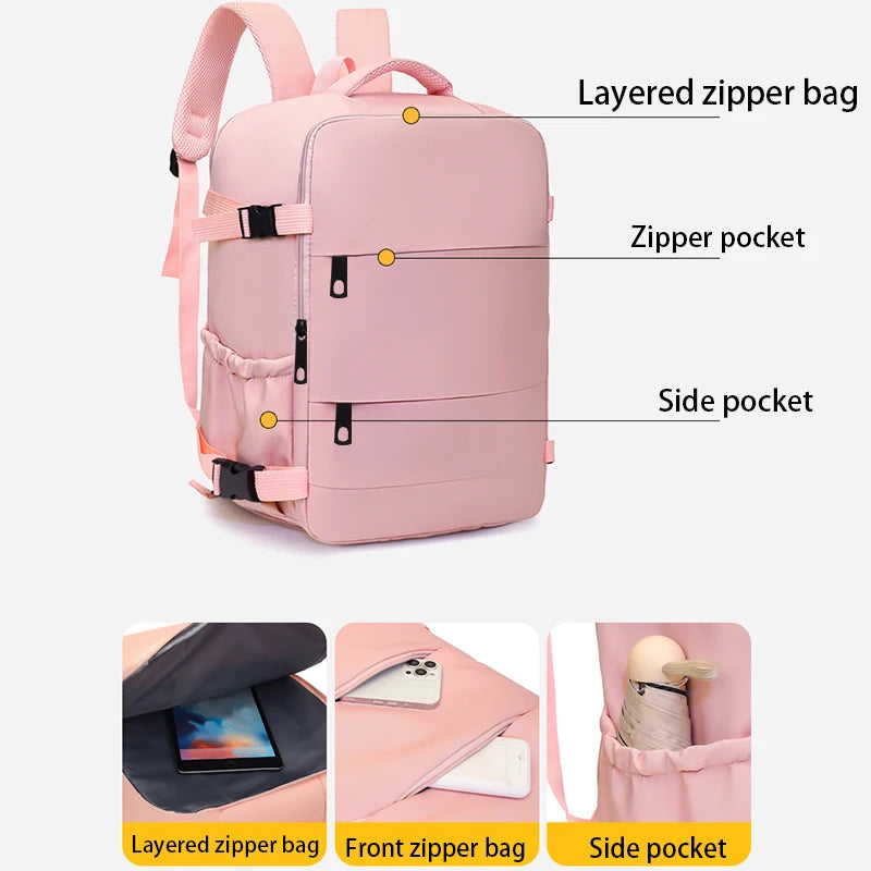 Water-Resistant Laptop Backpack – Unisex Everyday Carry