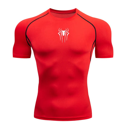 Men's Compression Sport T-Shirt – Quick-Dry Short Sleeve Gym Top