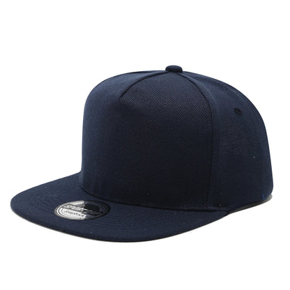 Snapback Baseball Cap Solid Color Unisex Hip Hop Hat