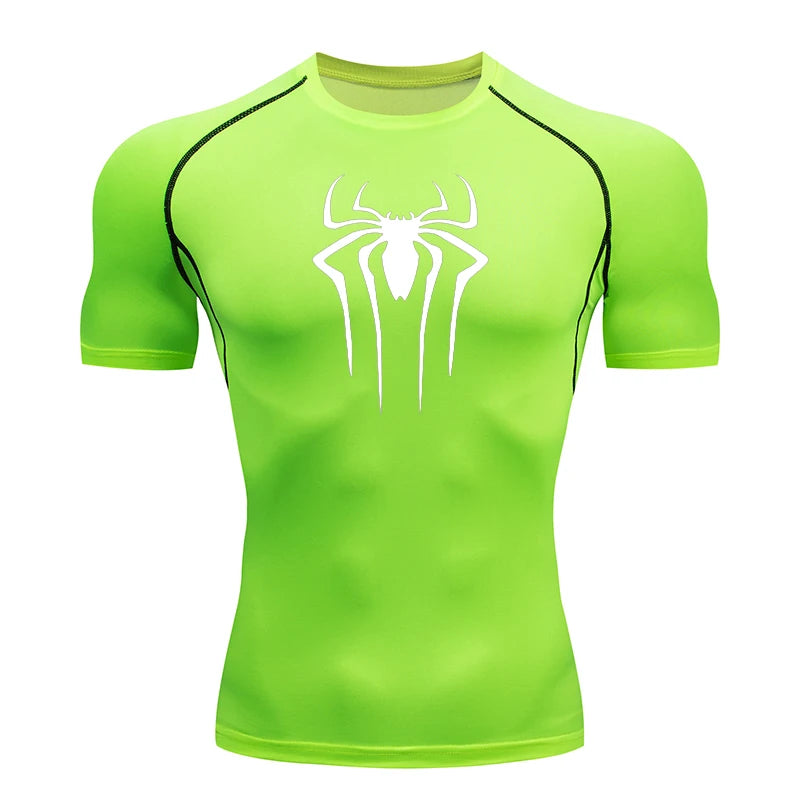 Men's Compression Sport T-Shirt – Quick-Dry Short Sleeve Gym Top