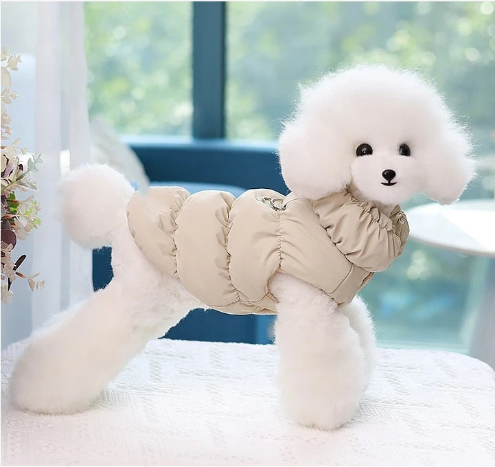 Pet Winter Puffer Jacket – Dog & Cat Insulated Coat