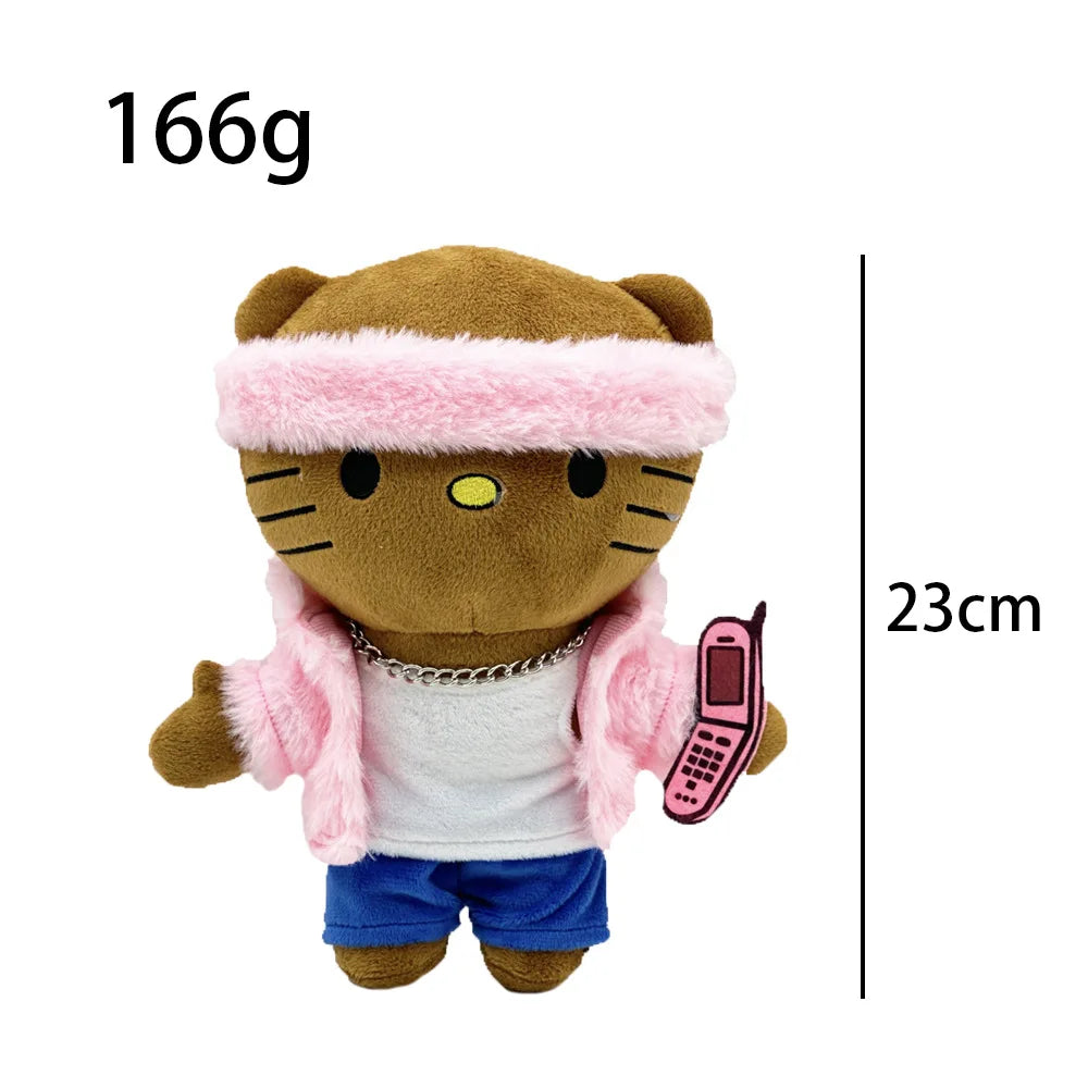 Hip-Hop Cat Plush Toy Doll – Rapper Style Stuffed Animal