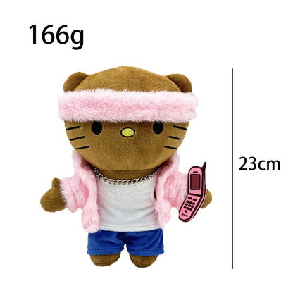 Hip-Hop Cat Plush Toy Doll – Rapper Style Stuffed Animal