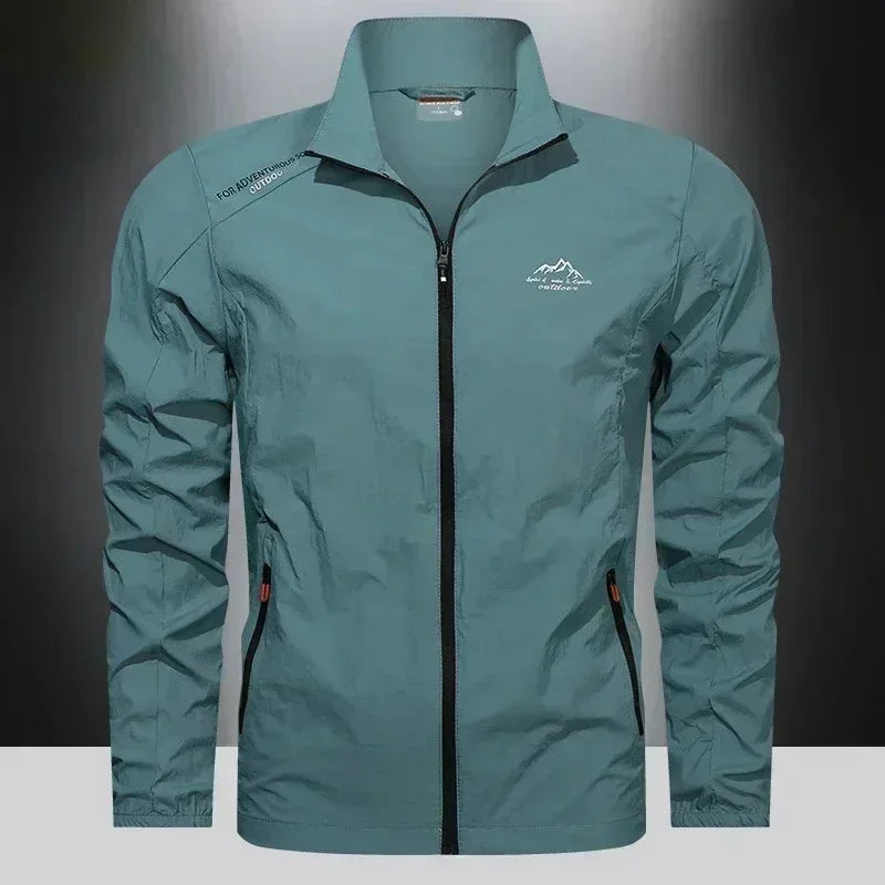 UPF 50+ Men's UV Protection Windbreaker Jacket