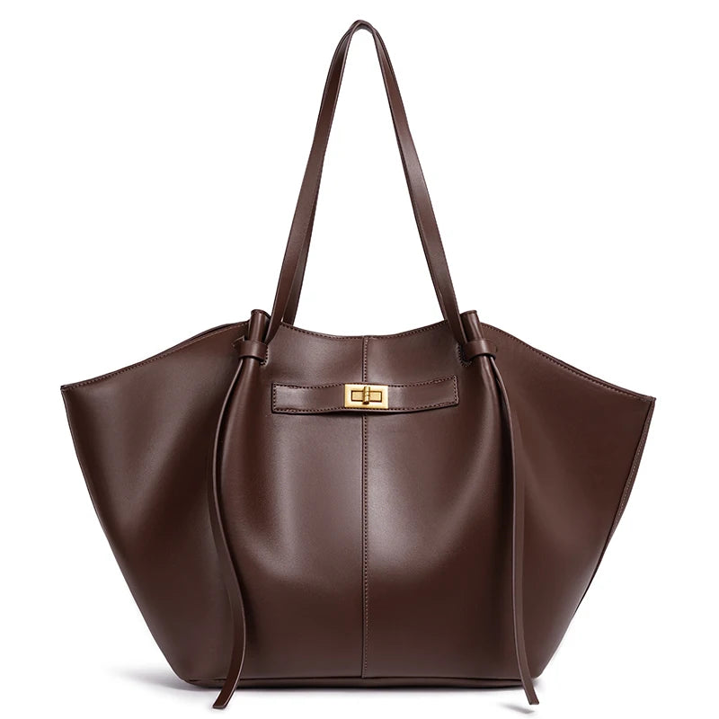 Large Capacity Bat-Wing Shoulder Bag for Women