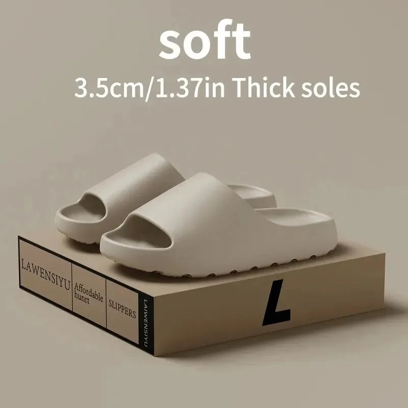 EVA Slide Slippers Unisex Thick Soft Sole Indoor Outdoor Sandals