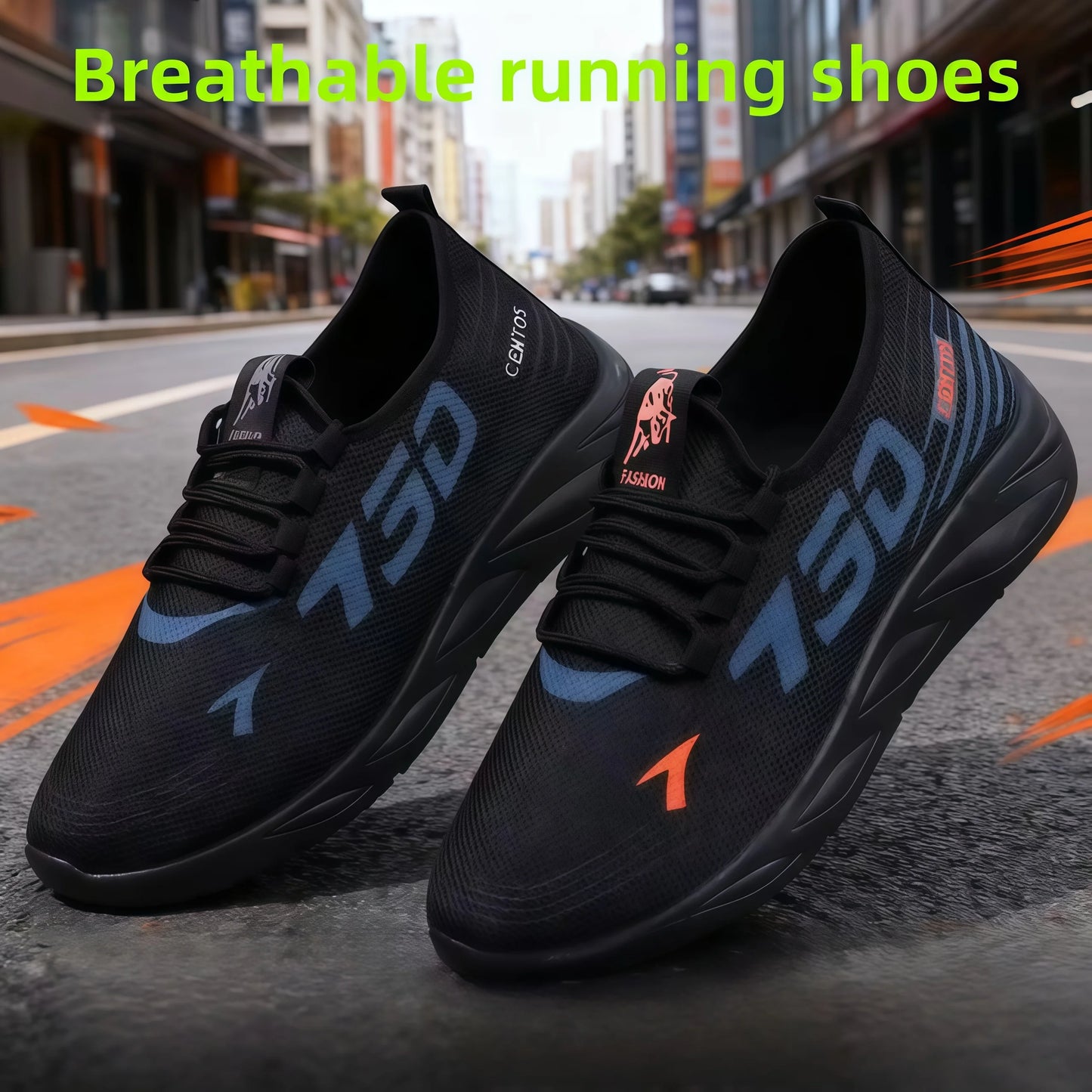 Men's Lightweight Running Sneakers – Breathable Outdoor Sports Shoes