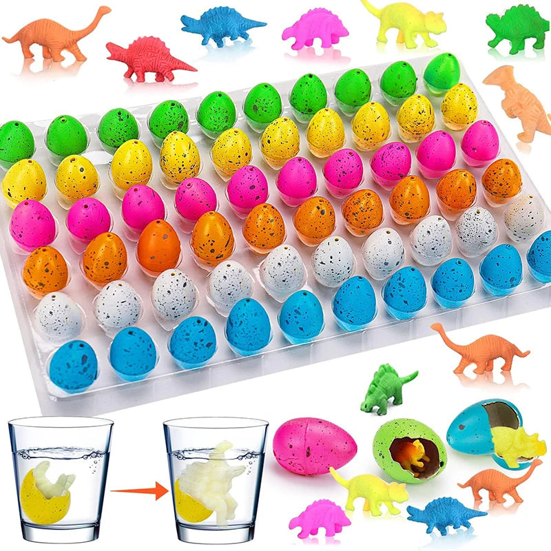 Mini Hatching Dinosaur Eggs Toy – 10 / 20 / 60 Pack
