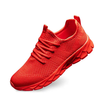 Men's Breathable Mesh Sneakers Lightweight Running Shoes Plus Size