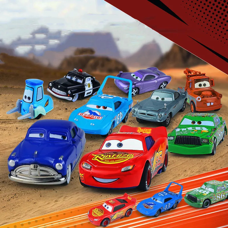 Cars Lightning McQueen and Friends Diecast Metal Toy Cars