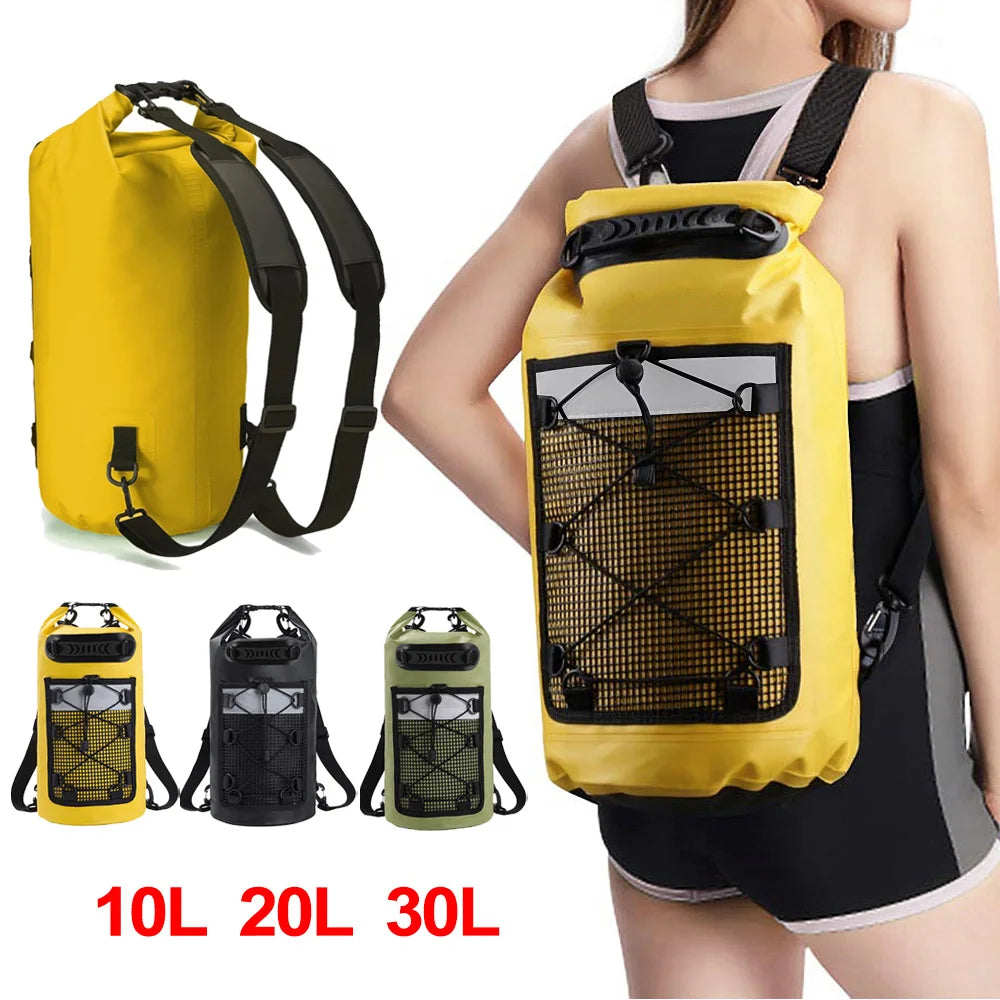Waterproof Dry Bag Backpack – PVC Roll-Top for Kayak & Outdoor