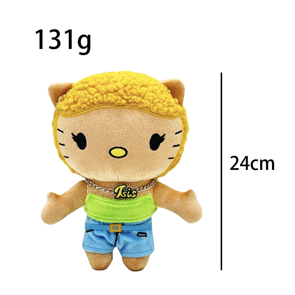 Hip-Hop Cat Plush Toy Doll – Rapper Style Stuffed Animal