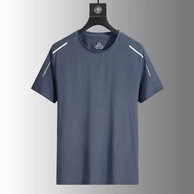 Men's Quick-Dry T-Shirt – Breathable Running & Outdoor Sports Tee