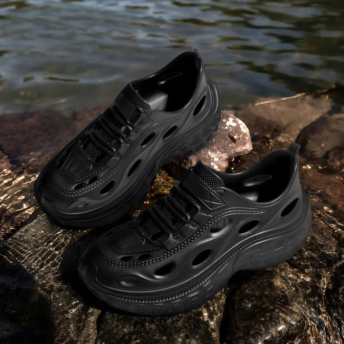 Men's Summer Clogs – Non-Slip Breathable Beach Shoes