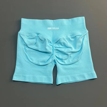 Women's Seamless High-Waist Workout Shorts – Yoga & Gym