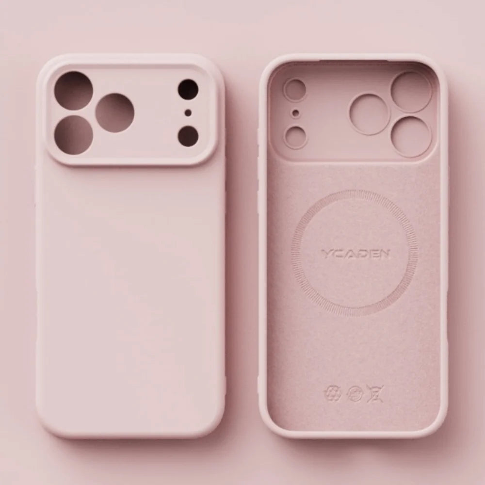 Tpu Shockproof Cover Iphone 17 16 Pro Max 17air 15 14 13 Plus Case Liquid Silicone Original Magsafe