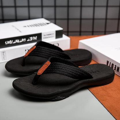 Men Flip Flop Comfortable Breathable Slip-On Sandals Casual Summer Footwear