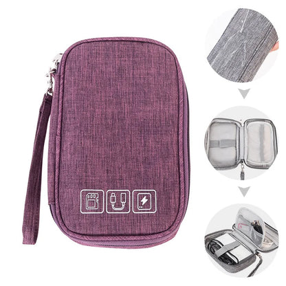 Electronic Organizer Bag – Waterproof Cable & Charger Storage Pouch