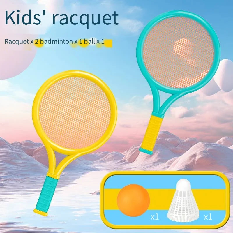 Kids Badminton Tennis Racket Set – Outdoor Sports Toy for Beginners
