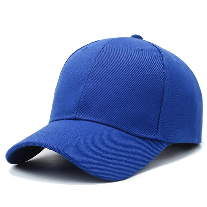 Plain Baseball Cap – Unisex Adjustable Snapback Dad Hat
