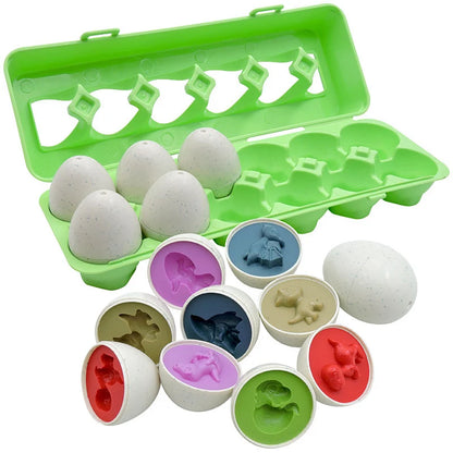 Montessori Smart Eggs Educational Toy for Toddlers 1-3