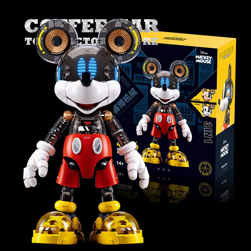 Mickey Mouse 3D Building Blocks Model Kit – 30cm Mech Action Figure