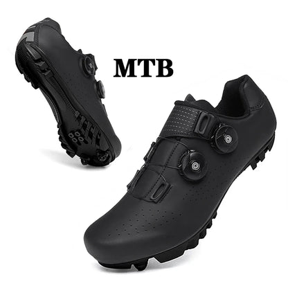 MTB Cycling Shoes – Men's Mountain Bike Sneakers with Dual Dial Closure