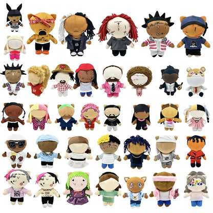 Hip-Hop Cat Plush Toy Doll – Rapper Style Stuffed Animal