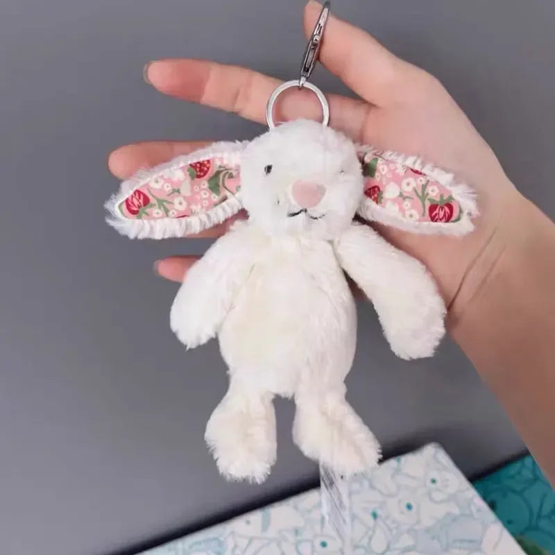 Kawaii Plush Keychain Bag Charm – Cute Food & Animal Mini Plush Toy