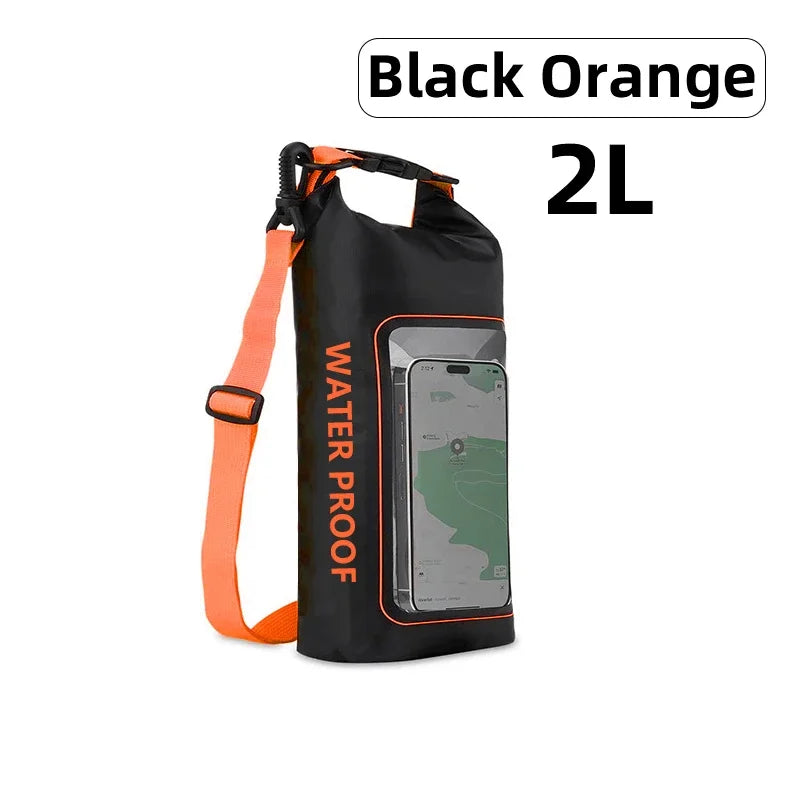 Waterproof Dry Bag with Touch Screen Window – 2L & 5L