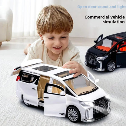 Pull Back Toy Car with Lights & Sound – 6-Door Simulation Model