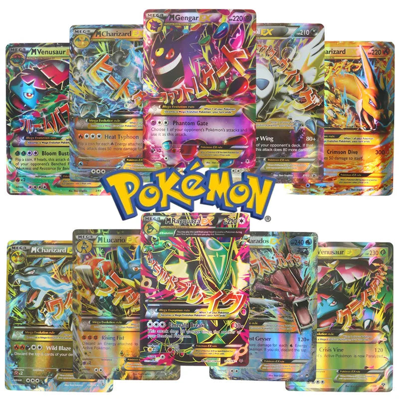 60 or 100 Pack English Pokémon GX VMAX VSTAR EX Cards