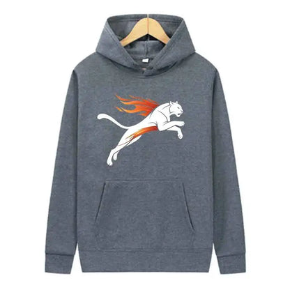 Retro Gothic Hoodie Casual Streetwear Sweatshirt