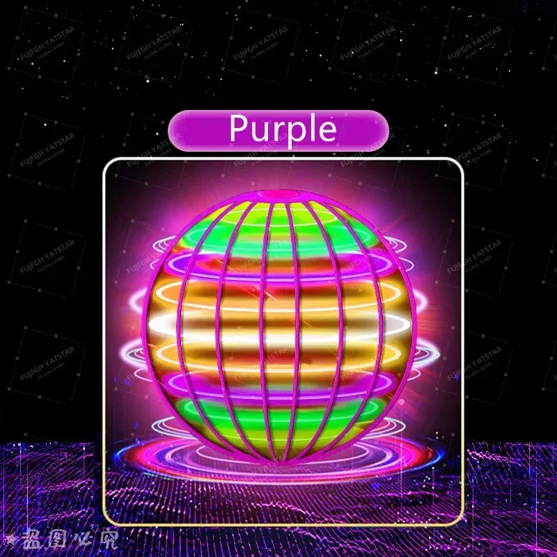 Flying Orb Ball Toy – Hand-Controlled LED Boomerang Spinner