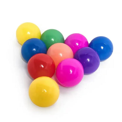 100pcs Colorful Soft Ball Pit Balls for Kids & Babies