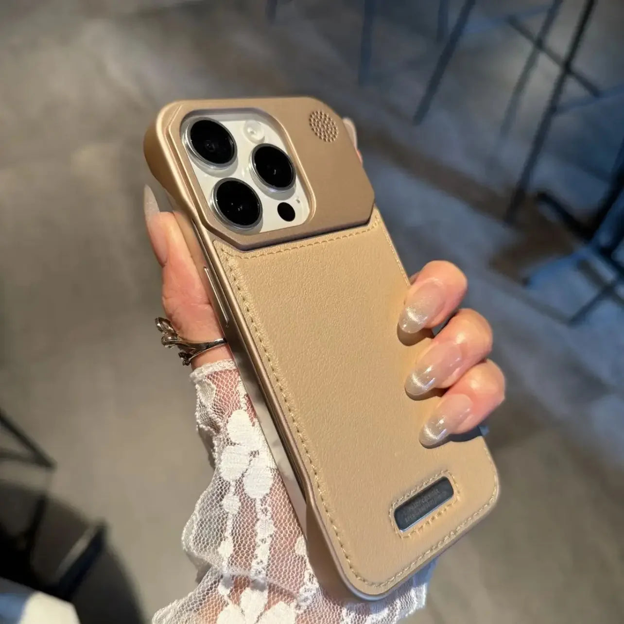 Aromatherapy Leather iPhone Case