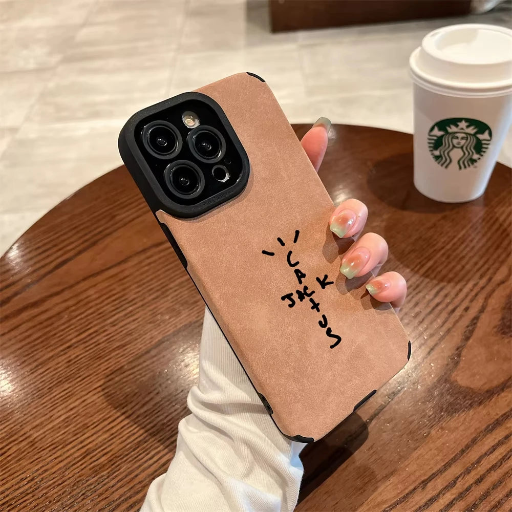 Flip leather iPhone Case