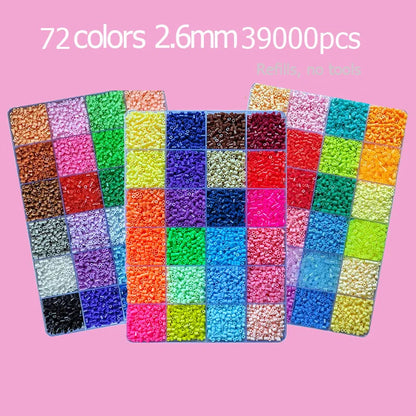 Hama Beads Kit – Fuse Bead Set with Pegboards & Iron