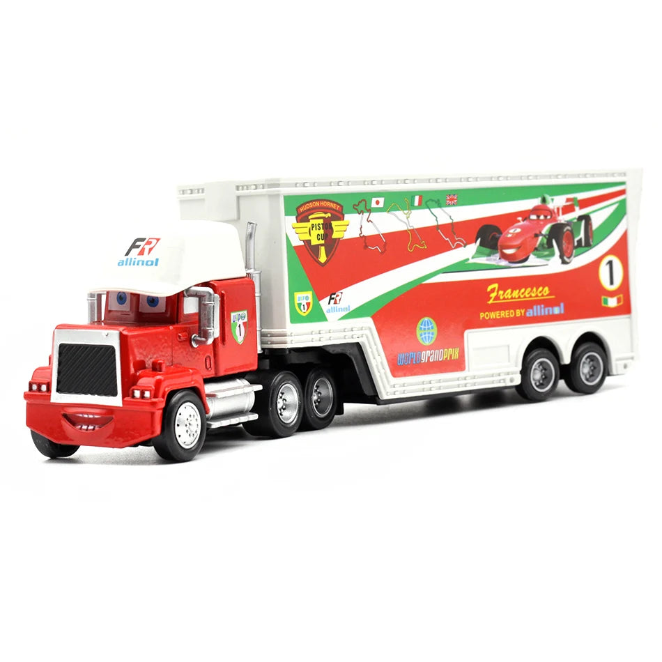 Pixar Cars Die-Cast Toy – Lightning McQueen, King & Ramirez