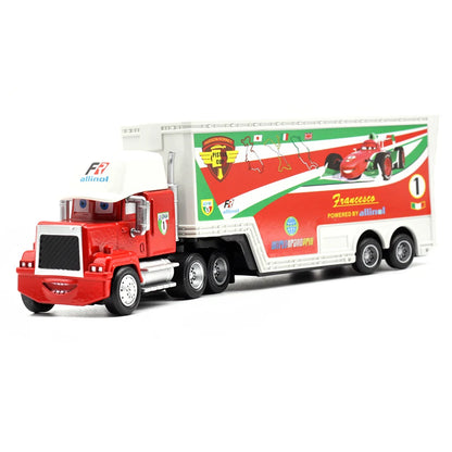 Pixar Cars Die-Cast Toy – Lightning McQueen, King & Ramirez